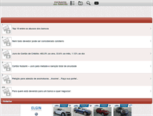 Tablet Screenshot of escravosdosbancos.com.br